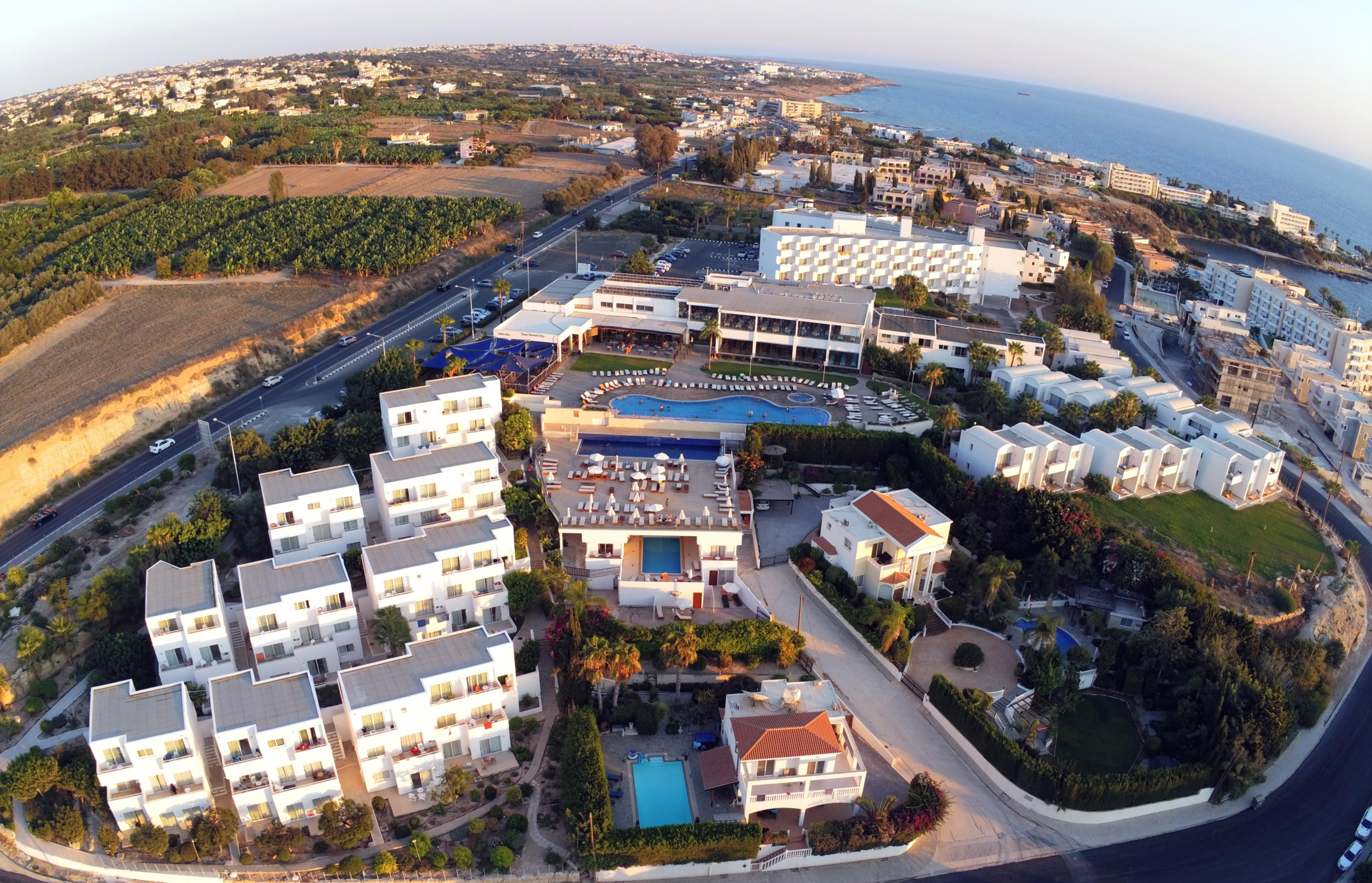 Theo Sunset Bay Hotel Kissonerga Exterior foto